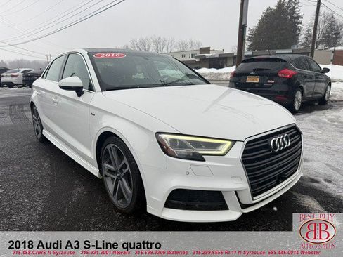 Used 2018 Audi A3 2.0T Premium Plus w/ Premium Plus Package image 1