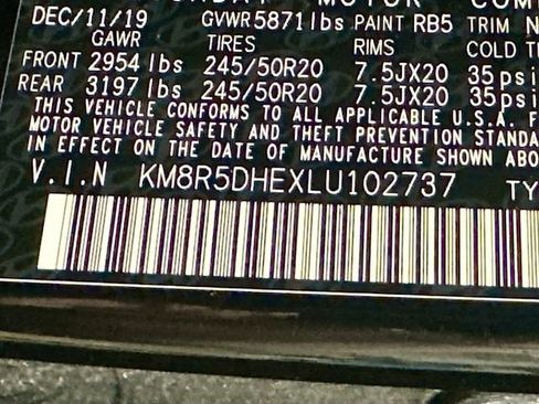 Used 2020 Hyundai Palisade Limited image 36