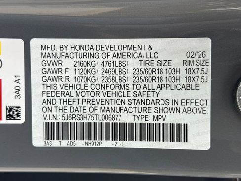 New 2026 Honda CR-V EX-L image 28