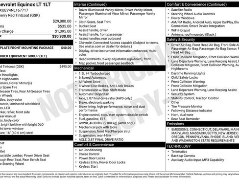 Used 2022 Chevrolet Equinox LT image 13