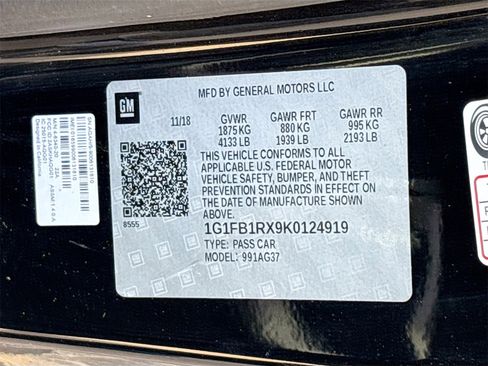 Used 2019 Chevrolet Camaro LT image 27