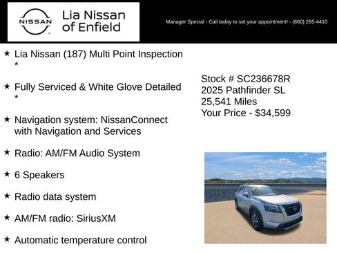 Used 2025 Nissan Pathfinder SL AWD/4WD image 5