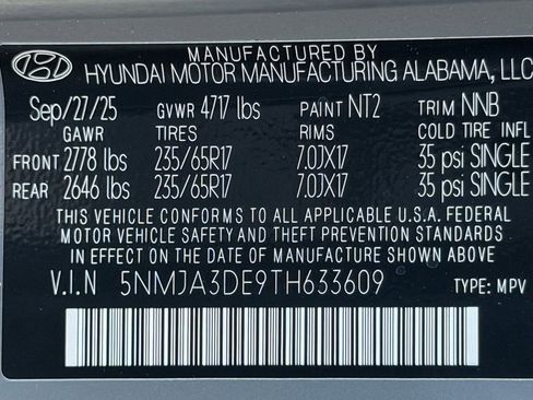 New 2026 Hyundai Tucson SE image 28