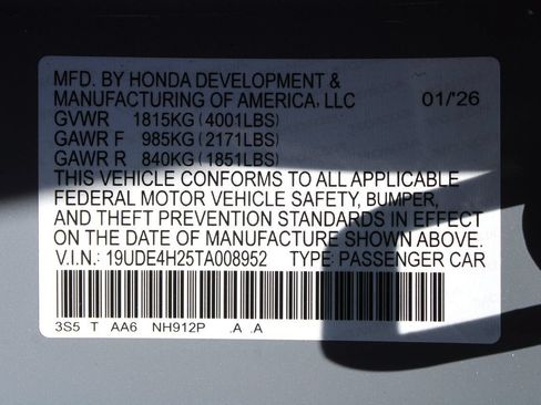 Certified 2026 Acura Integra FWD image 37