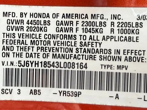 Used 2003 Honda Element EX image 31