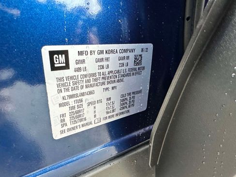 Certified 2022 Chevrolet TrailBlazer LT w/ Driver Confidence Package image 21