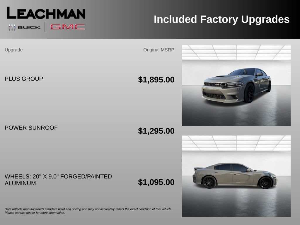 Used 2019 Dodge Charger Scat Pack w/ Plus Group RWD image 10