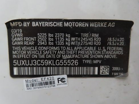 Used 2019 BMW X4 xDrive30i w/ M Sport Package 2 image 29