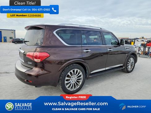 Used 2017 INFINITI QX80 2WD w/ Deluxe Technology Package image 4