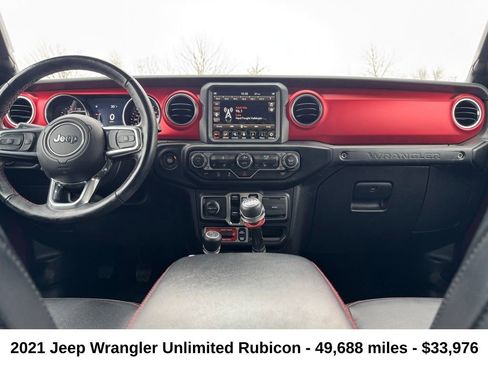 Used 2021 Jeep Wrangler Unlimited Rubicon image 24