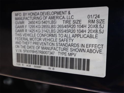 Used 2024 Honda Passport EX-L image 24