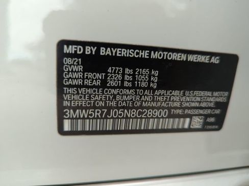 Certified 2022 BMW 330i xDrive Sedan w/ Convenience Package image 38