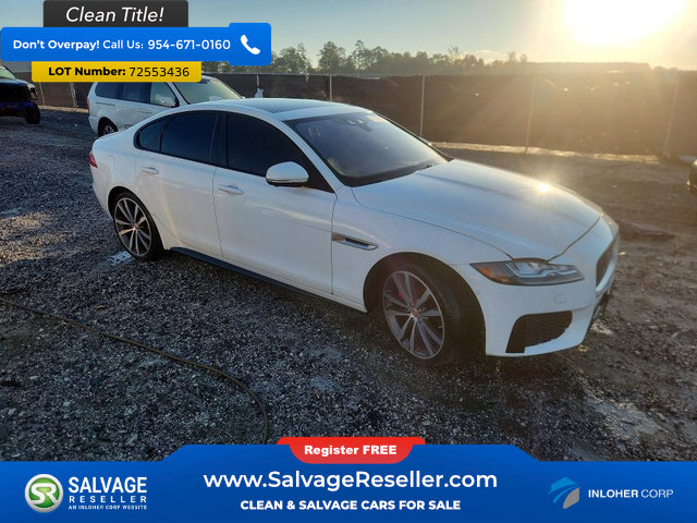Used 2018 Jaguar XF S AWD/4WD image 5