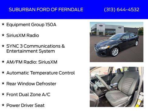 Used 2020 Ford Fusion SE FWD image 4