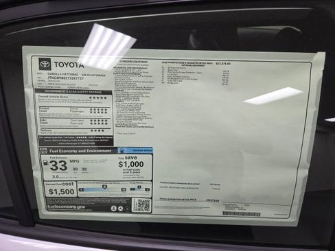 New 2026 Toyota Corolla XSE FWD image 7