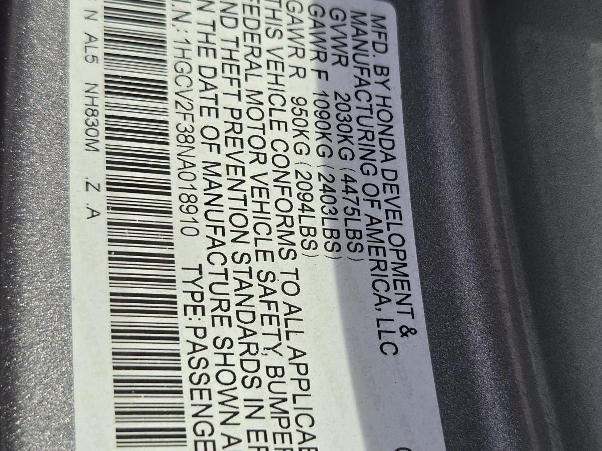 Used 2022 Honda Accord Sport image 25