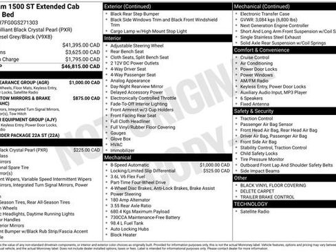 Used 2016 RAM 1500 ST w/ SXT Appearance Group image 6