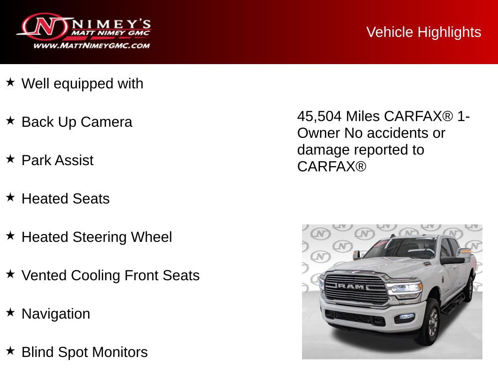 Used 2024 RAM 2500 Laramie AWD/4WD image 5