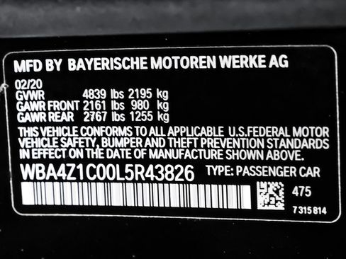 Used 2020 BMW 430i Convertible w/ Convenience Package RWD image 53