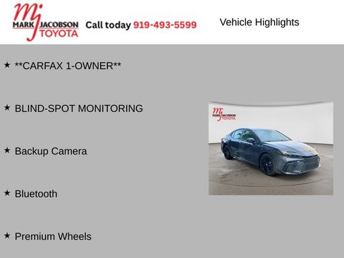 Used 2025 Toyota Camry SE FWD image 6