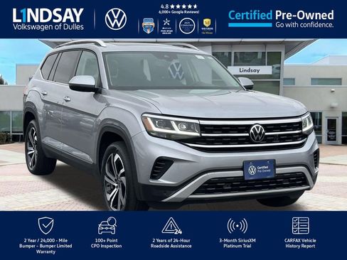 Certified 2023 Volkswagen Atlas SEL image 1