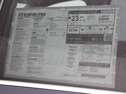 New 2026 Volvo XC90 B6 Ultra image 18