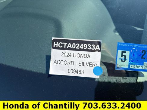 Certified 2024 Honda Accord EX image 35