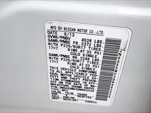 Used 2013 Nissan Rogue SV w/ Premium Pkg image 32