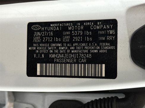 Used 2017 Genesis G80 3.8 w/ Option Group 03 RWD image 37