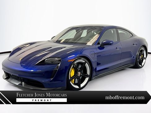 Used 2020 Porsche Taycan Turbo S w/ Storage Package image 1