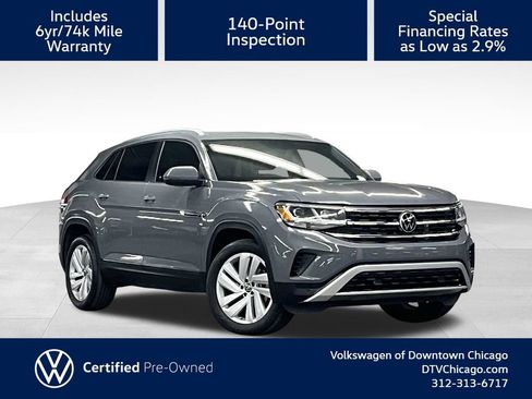 Used 2022 Volkswagen Atlas Cross Sport SE w/ Panoramic Sunroof Package image 1