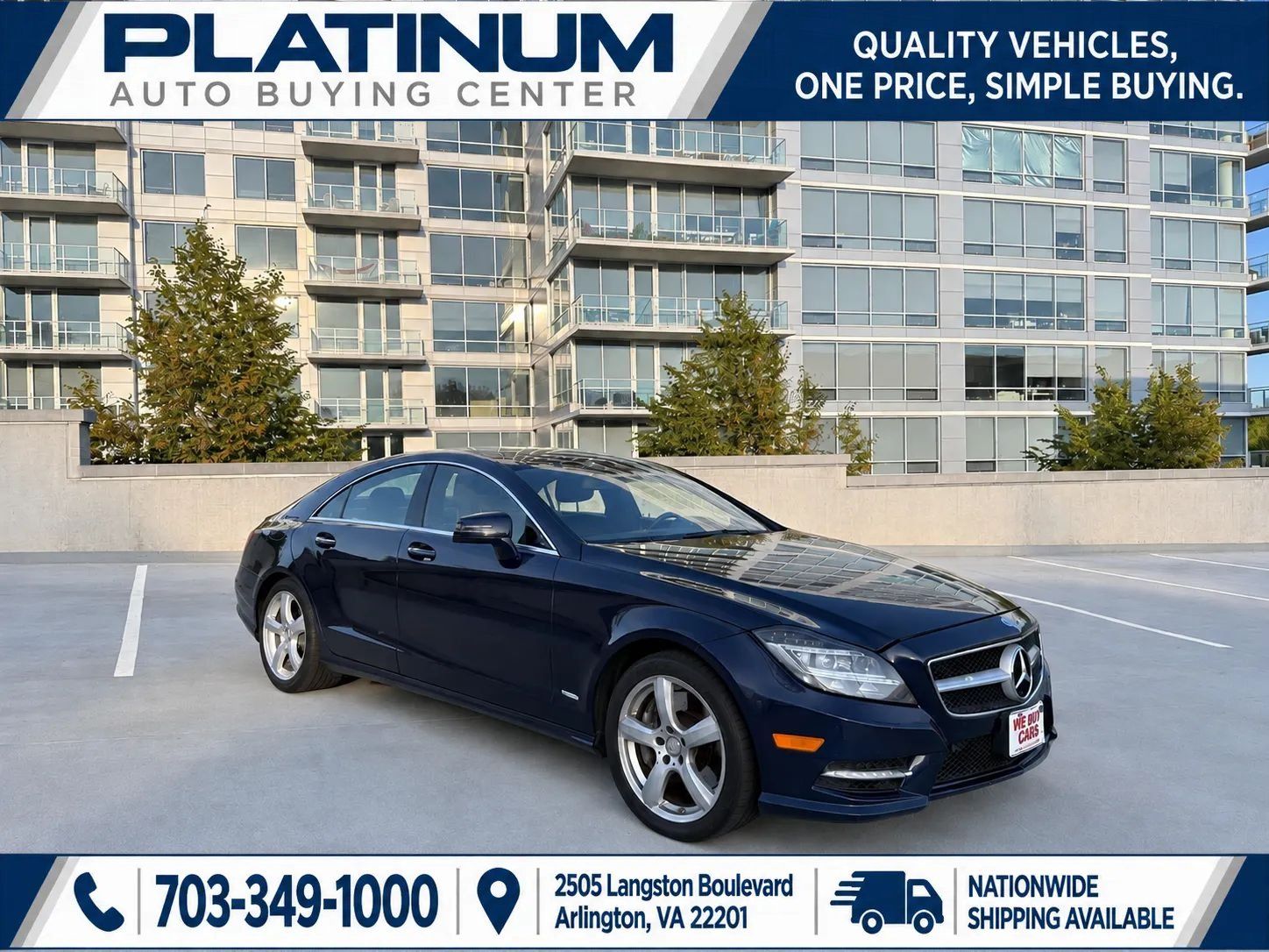 Used 2012 Mercedes-Benz CLS 550 4MATIC image 1