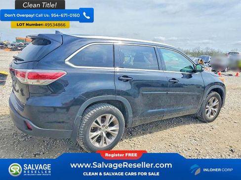 Used 2015 Toyota Highlander XLE AWD/4WD image 4