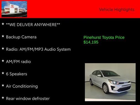 Used 2023 Kia Rio LX image 13