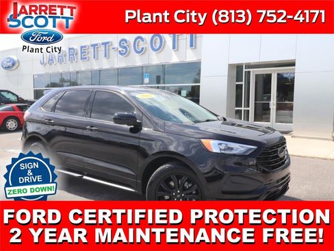Certified 2023 Ford Edge SE w/ Black Appearance Package AWD/4WD image 1