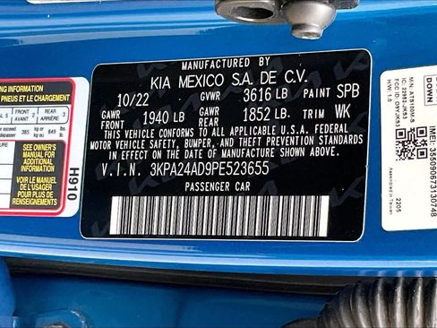 Certified 2023 Kia Rio S FWD image 18