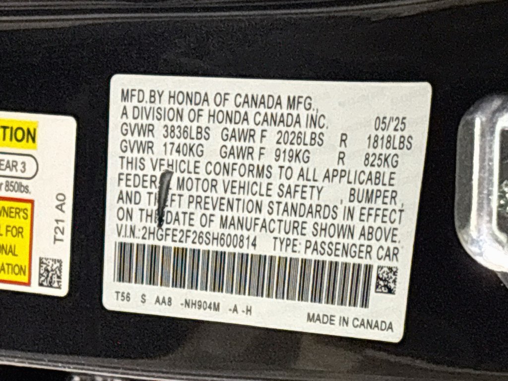 Used 2025 Honda Civic LX image 24