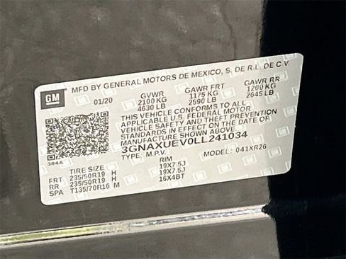 Used 2020 Chevrolet Equinox LT w/ Midnight Edition image 32