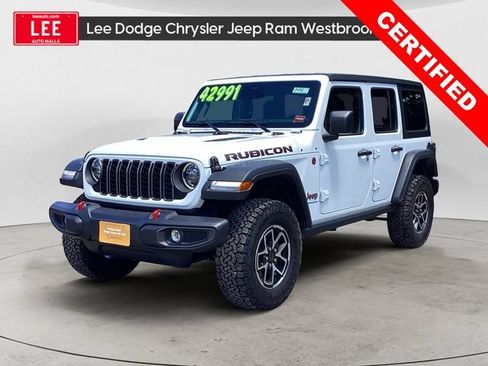 Certified 2025 Jeep Wrangler Unlimited Rubicon AWD/4WD image 1
