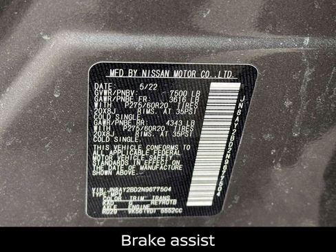 Certified 2022 Nissan Armada SL image 24