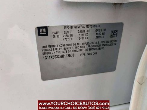 Used 2017 Chevrolet Impala LS FWD image 12
