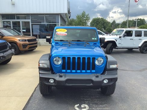 Certified 2021 Jeep Wrangler Unlimited Sport AWD/4WD image 2