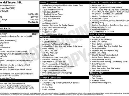 Used 2025 Hyundai Tucson SEL image 4