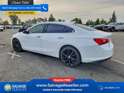 Used 2016 Chevrolet Malibu Premier w/ Driver Confidence Package II image 3