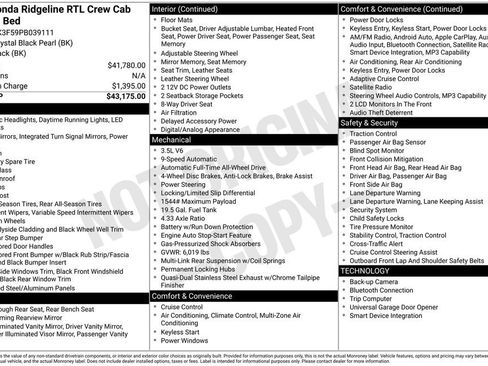 Used 2023 Honda Ridgeline RTL image 27