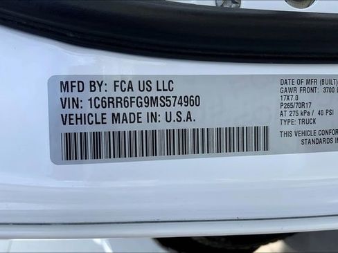 Used 2021 RAM 1500 Tradesman w/ Chrome Plus Package RWD image 31