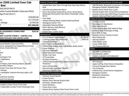Used 2023 RAM 2500 Limited image 45