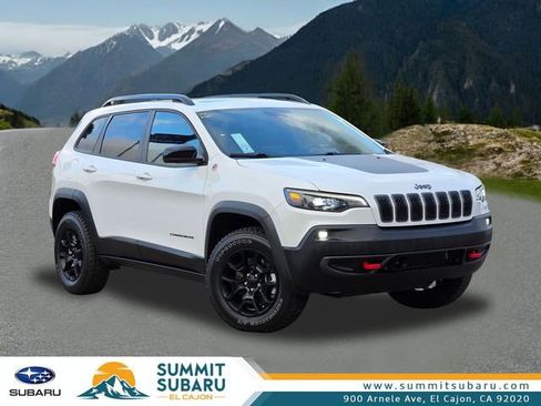 Used 2022 Jeep Cherokee Trailhawk w/ Sun, Sound & Nav Group image 1