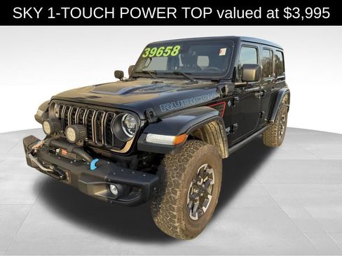 Used 2024 Jeep Wrangler Unlimited Rubicon 4xe AWD/4WD image 3
