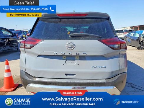Used 2022 Nissan Rogue Platinum w/ Head-Up Display Package FWD image 8